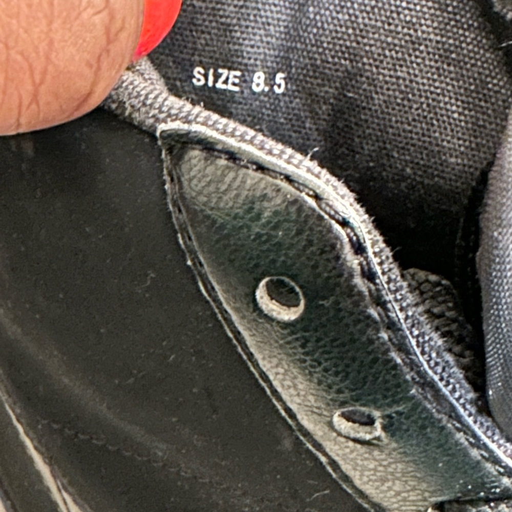 Nike Womens Blazer High Suede Black 317808-003 Size 8.5 - Picture 6 of 12